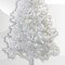 6 Ft White Classic Pine Artificial Christmas Tree with Full Bodied Hinged Branches and Stand
